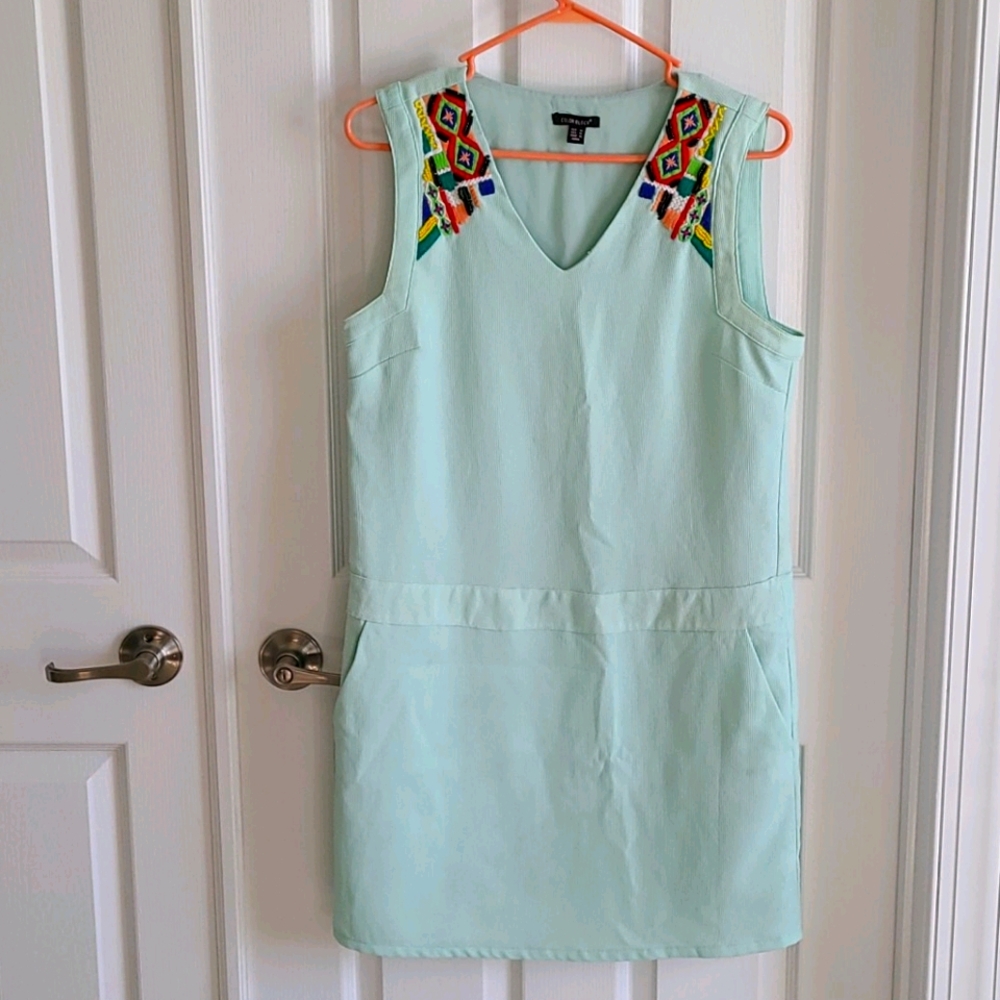 Mint green sundress with pockets
